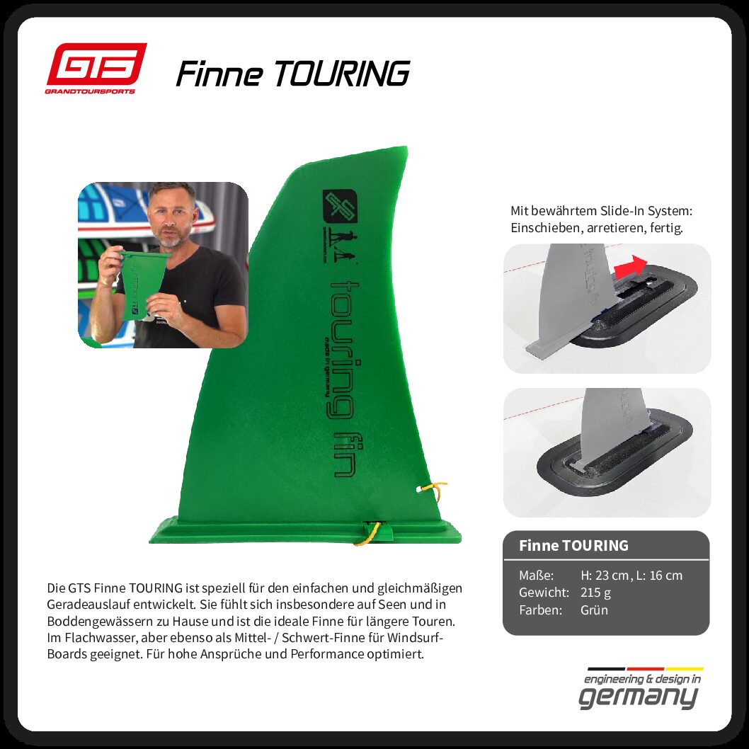 TOURING fin green