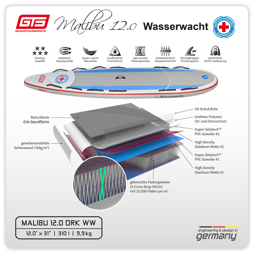 GTS MALIBU 12.0 DRK WATER WATCH