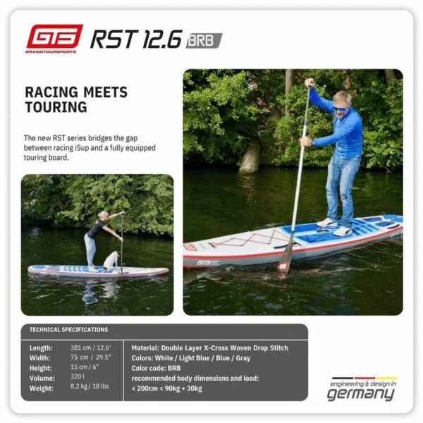 RST 12.6 BRB mit N90 Paddle