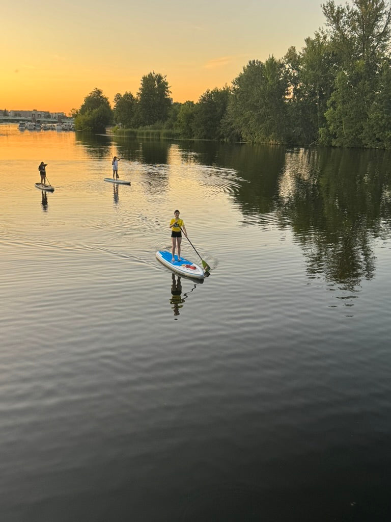 GTS Premium Touring SUP – Cruiser 11.6 Yacht Design (PBC) mit Paddel