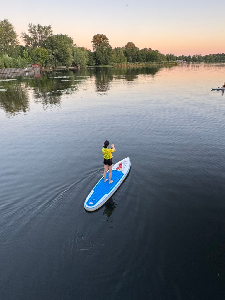 GTS Premium Touring SUP – Cruiser 11.6 Yacht Design (PBC) mit Paddel