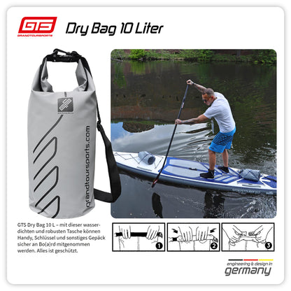 GTS DRY Bag 10 L GRAU