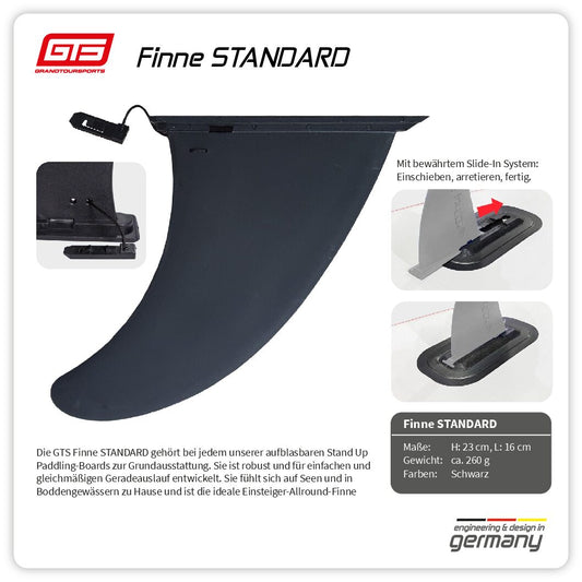 Standart Finne System Slight-in schwarz