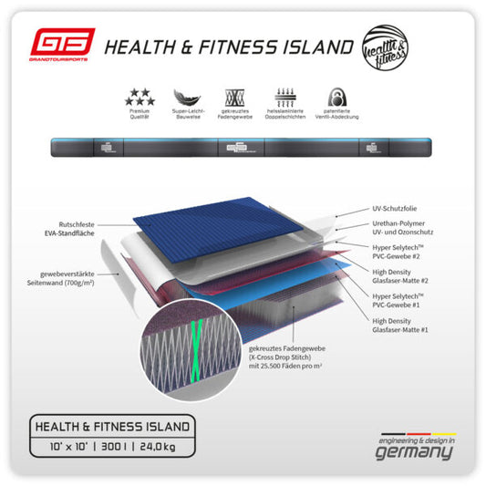 GTS Healt & Fitness Insel Gebraucht