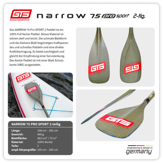 GTS NARROW 75 PRO SPORT 2-piece