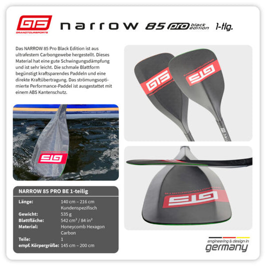 GTS NARROW 85 Pro Black Edition 1-piece