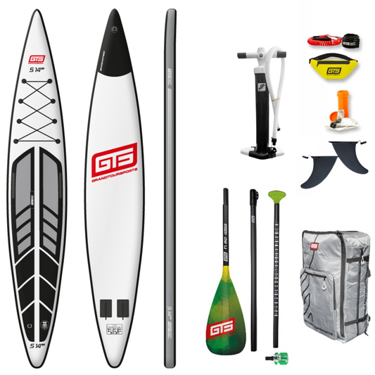 GTS Premium Touring SUP - S 14×27 PROSPORT BW mit Paddel