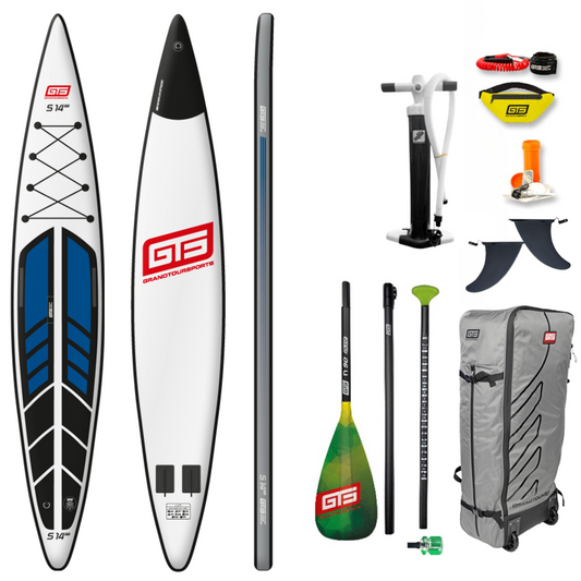 Premium Touring SUP – S 14×28.5 PROSPORT NBB mit Paddel