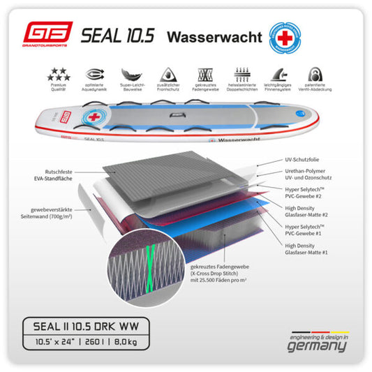 GTS SEAL 10.5 DRK WATER WATCH