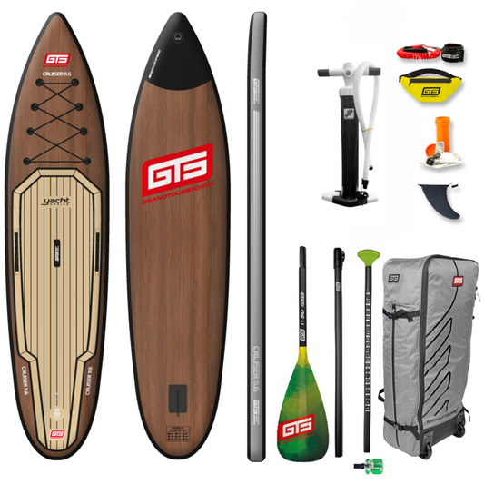 Premium Touring SUP – Cruiser 11.6 Yacht Design (YDW) mit Paddel