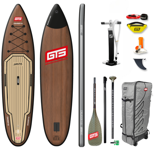 Premium Touring SUP – Cruiser 11.6 Yacht Design (YDW) mit Paddel